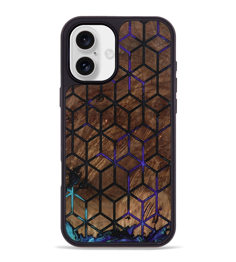 iPhone 16 Plus Wood Phone Case - Cher (Pattern, 801672)