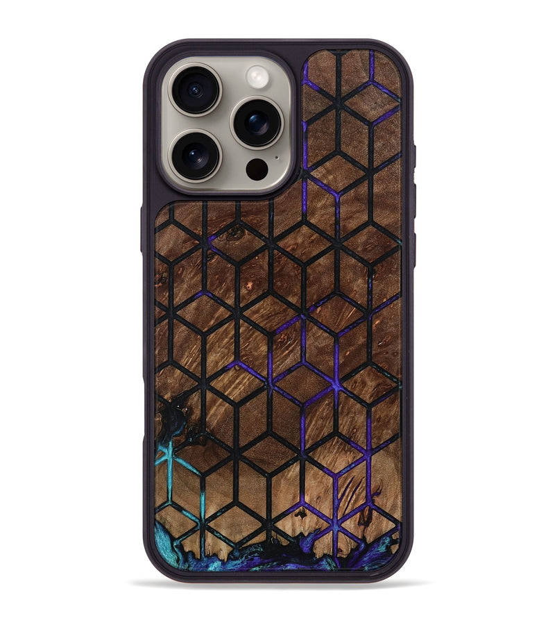 iPhone 16 Pro Max Wood Phone Case - Cher (Pattern, 801672)