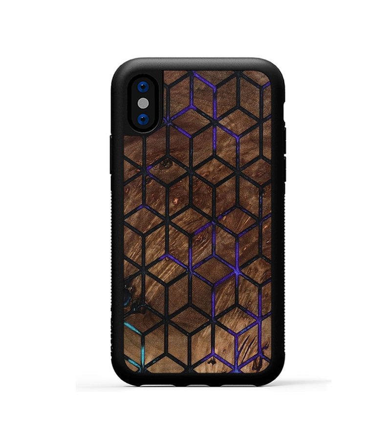 iPhone Xs Wood Phone Case - Cher (Pattern, 801672)