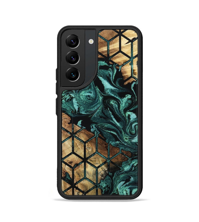 Galaxy S22 Wood Phone Case - Stewart (Pattern, 801673)