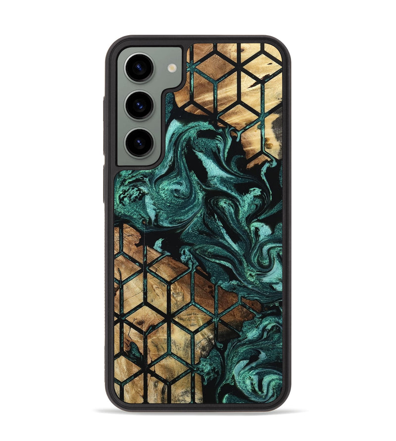 Galaxy S23 Plus Wood Phone Case - Stewart (Pattern, 801673)