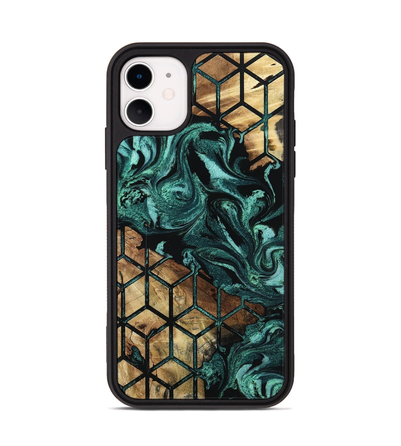 iPhone 11 Wood Phone Case - Stewart (Pattern, 801673)