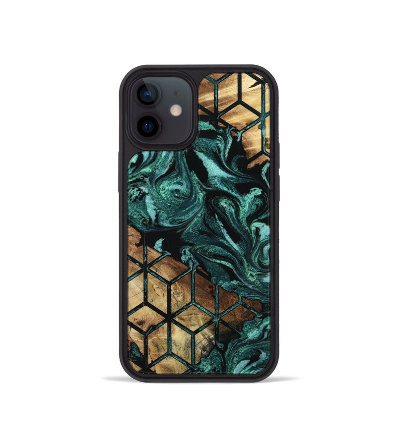 iPhone 12 mini Wood Phone Case - Stewart (Pattern, 801673)