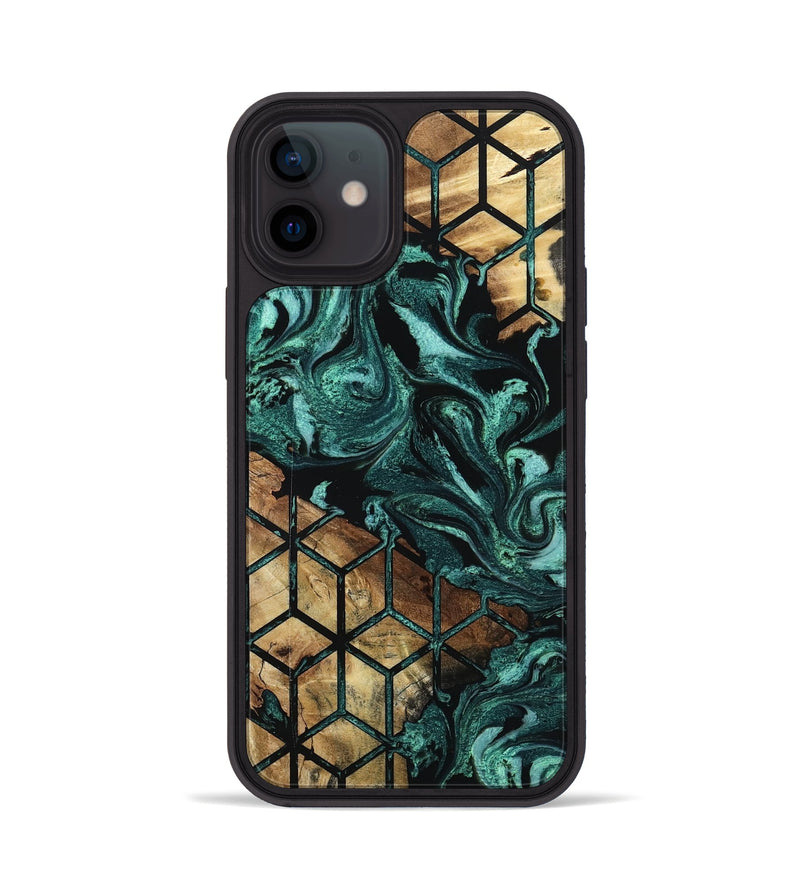 iPhone 12 Wood Phone Case - Stewart (Pattern, 801673)
