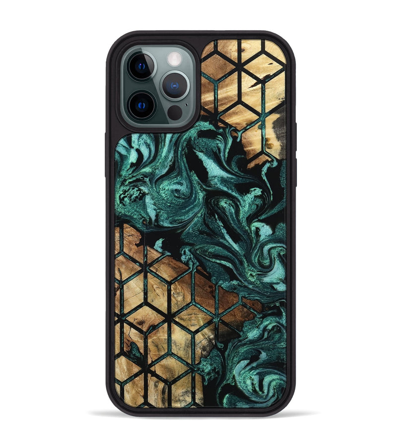 iPhone 12 Pro Max Wood Phone Case - Stewart (Pattern, 801673)