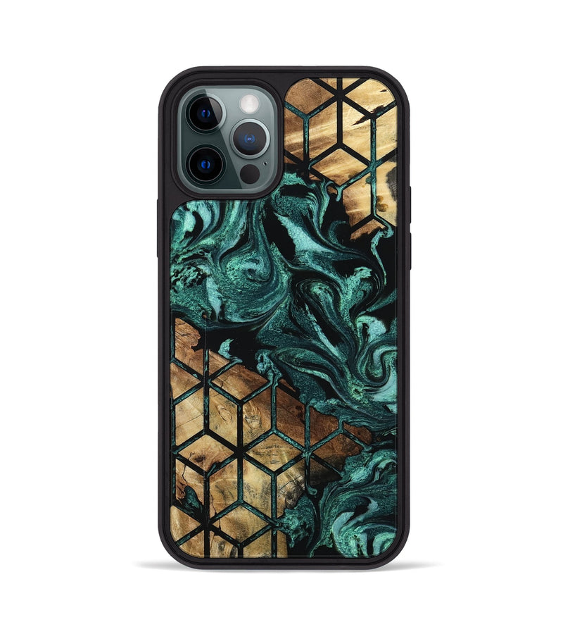 iPhone 12 Pro Wood Phone Case - Stewart (Pattern, 801673)