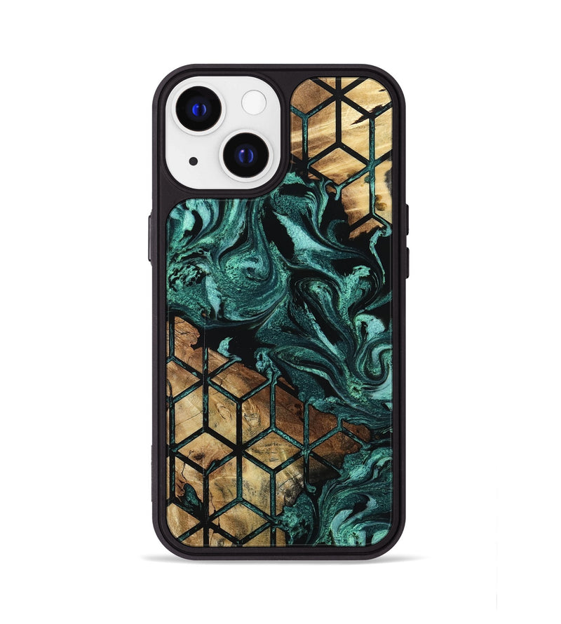 iPhone 13 Wood Phone Case - Stewart (Pattern, 801673)
