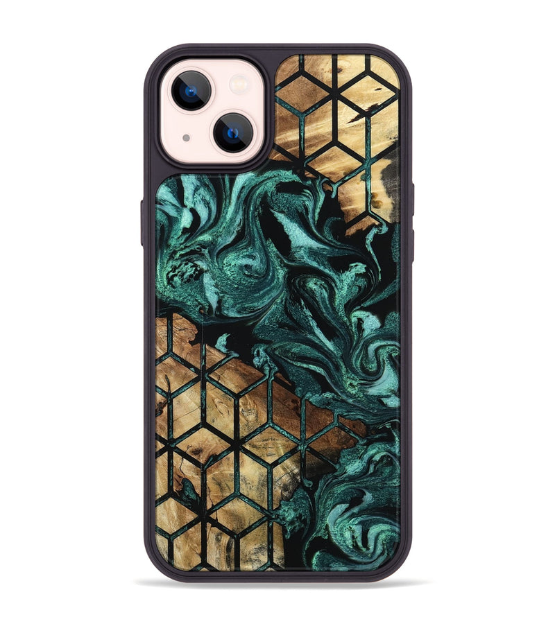 iPhone 14 Plus Wood Phone Case - Stewart (Pattern, 801673)