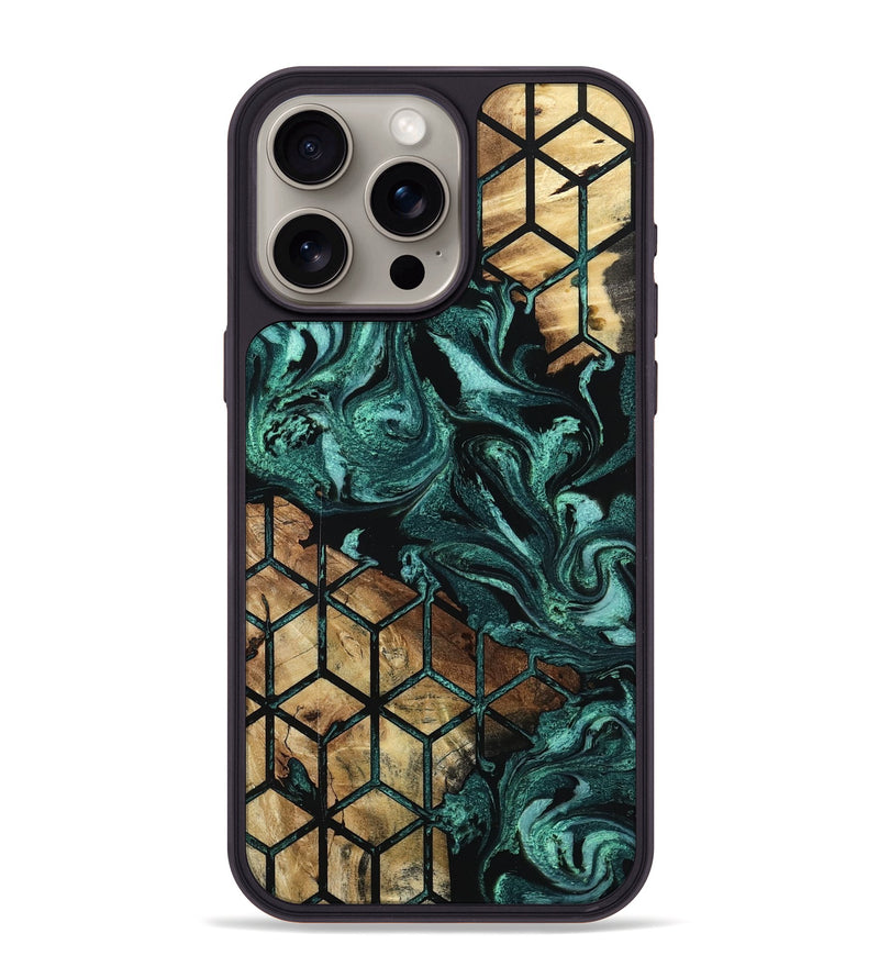 iPhone 15 Pro Max Wood Phone Case - Stewart (Pattern, 801673)