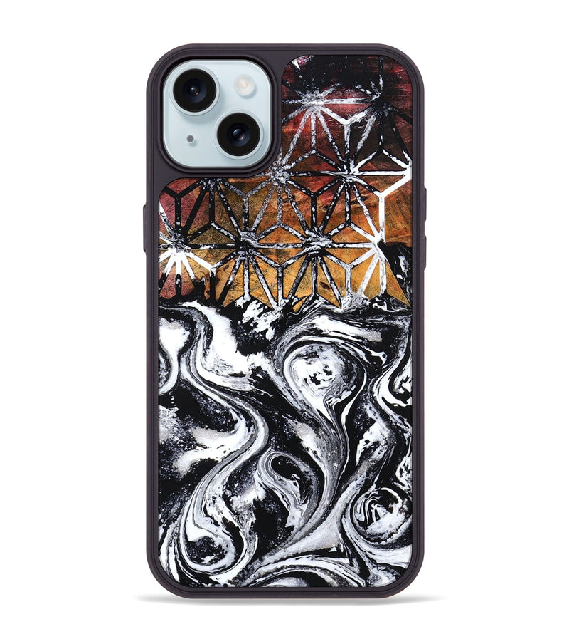 iPhone 15 Plus Wood Phone Case - Kayley (Pattern, 801674)