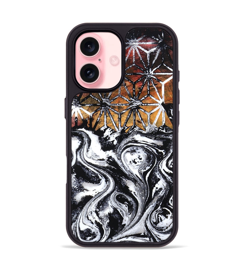 iPhone 16 Wood Phone Case - Kayley (Pattern, 801674)