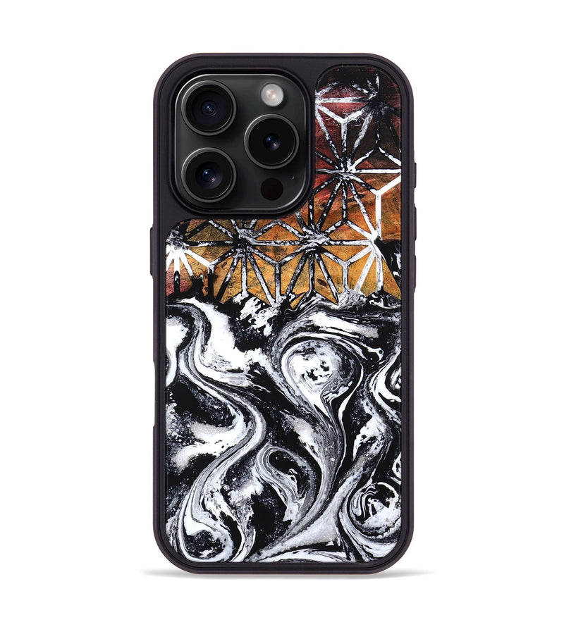 iPhone 16 Pro Wood Phone Case - Kayley (Pattern, 801674)