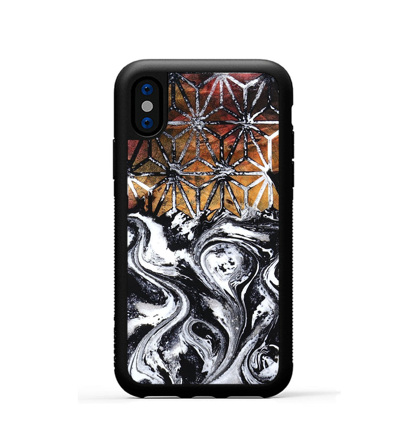 iPhone Xs Wood Phone Case - Kayley (Pattern, 801674)