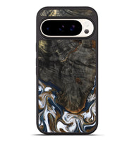Pixel 10 Pro XL Wood Phone Case - Tracee (Teal & Gold, 801675)