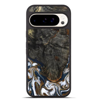 Pixel 9 Pro XL Wood Phone Case - Tracee (Teal & Gold, 801675)