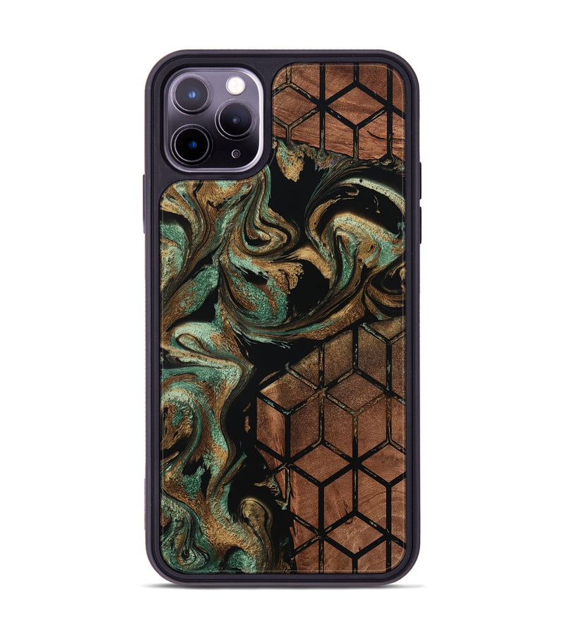 iPhone 11 Pro Max Wood Phone Case - Arlet (Pattern, 801676)