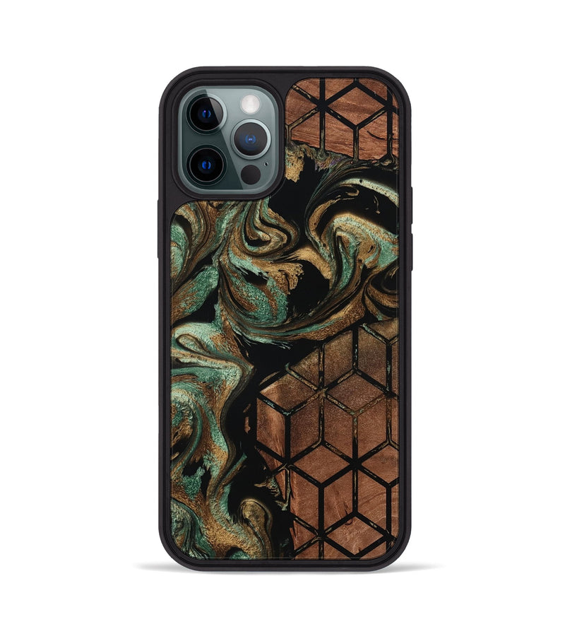 iPhone 12 Pro Wood Phone Case - Arlet (Pattern, 801676)