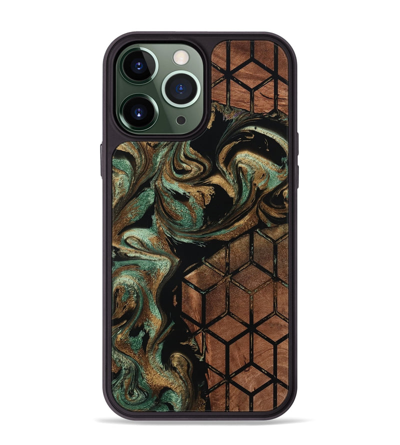 iPhone 13 Pro Max Wood Phone Case - Arlet (Pattern, 801676)