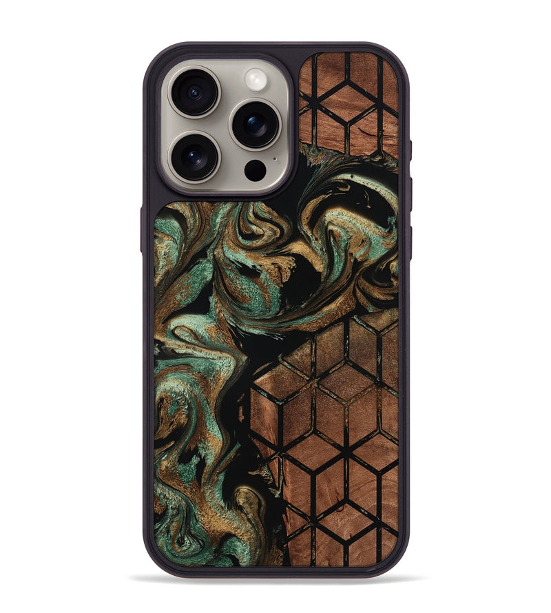 iPhone 15 Pro Max Wood Phone Case - Arlet (Pattern, 801676)