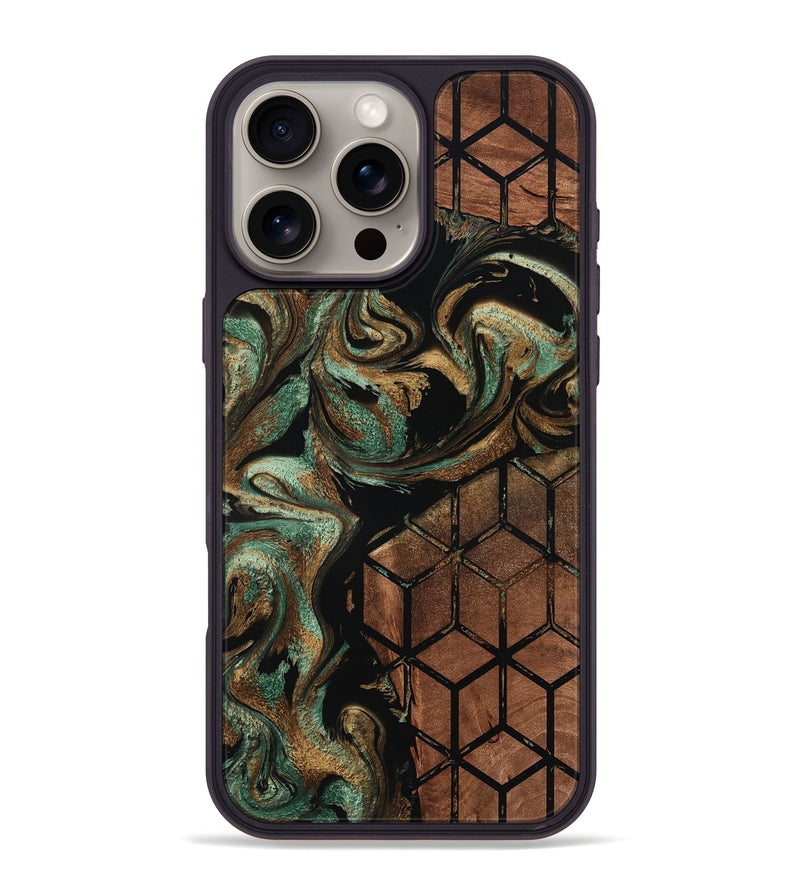 iPhone 16 Pro Max Wood Phone Case - Arlet (Pattern, 801676)