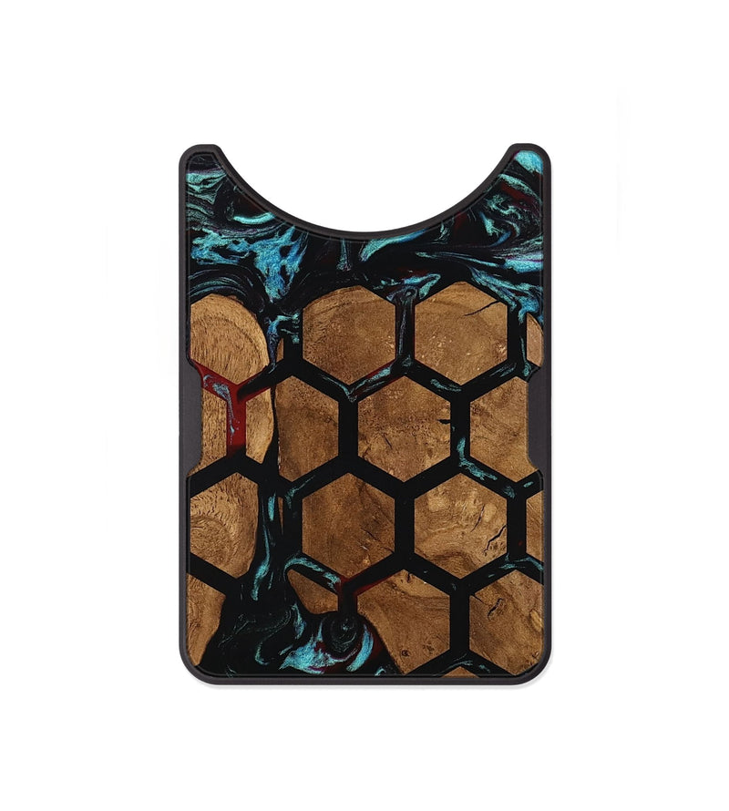 Alloy Wood Wallet - Hakeem (Pattern, 801677)