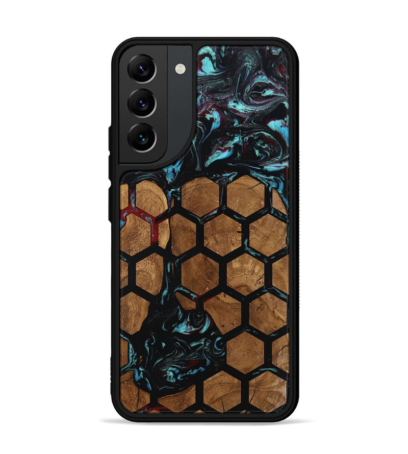 Galaxy S22 Plus Wood Phone Case - Hakeem (Pattern, 801677)