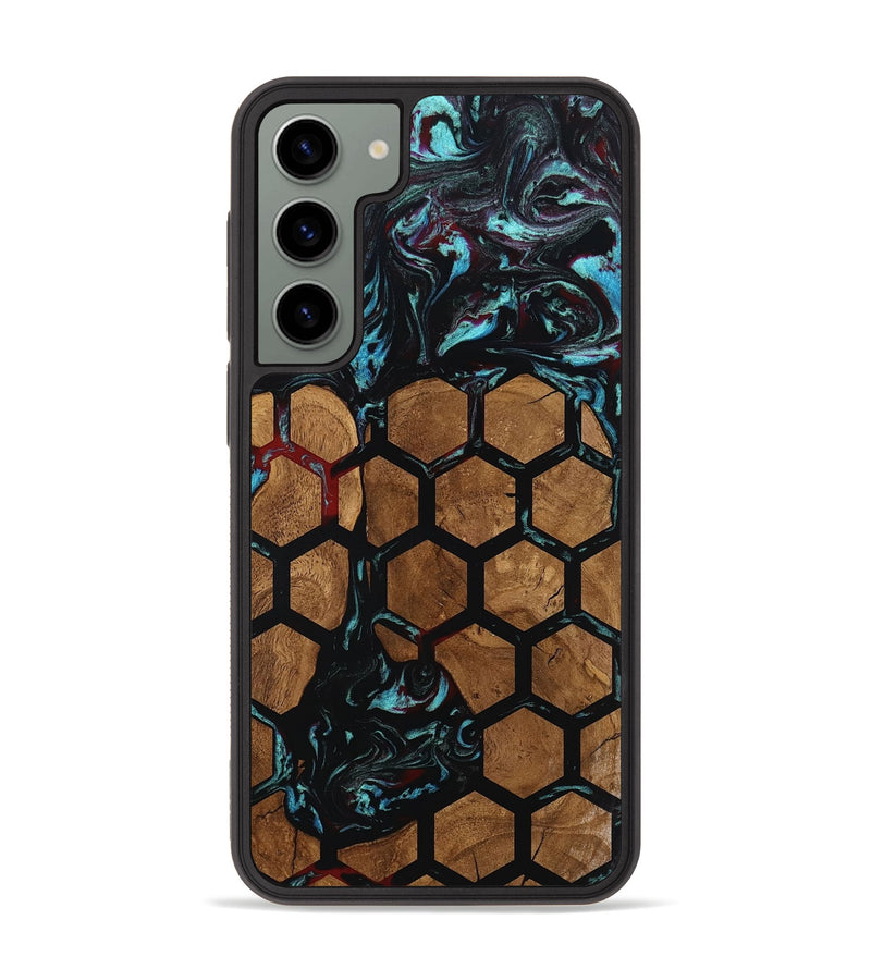 Galaxy S23 Plus Wood Phone Case - Hakeem (Pattern, 801677)