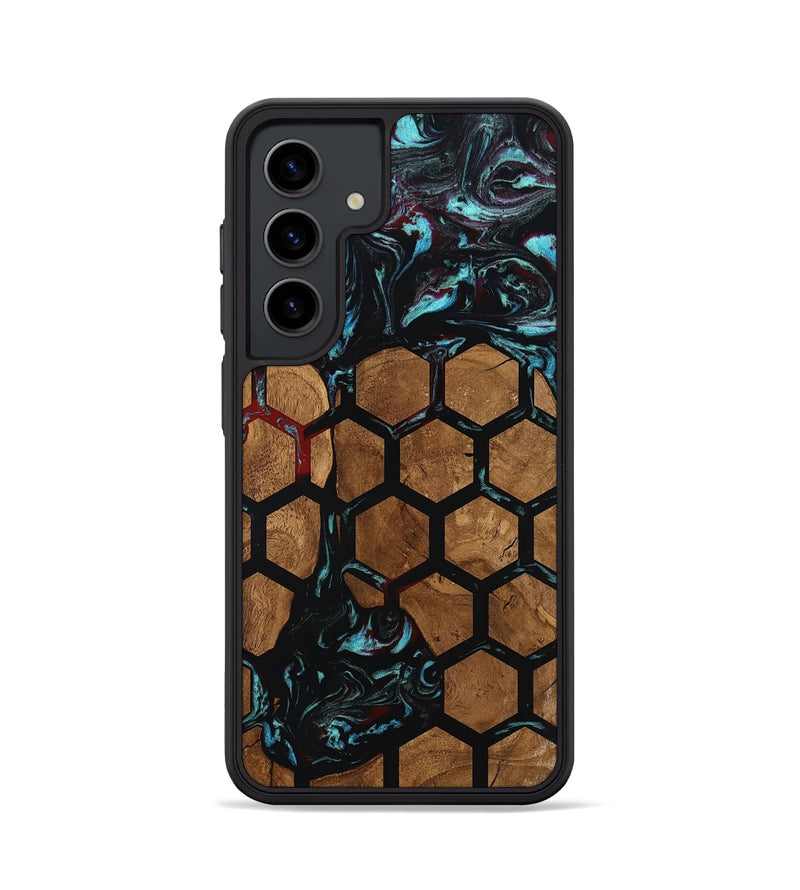 Galaxy S24 Wood Phone Case - Hakeem (Pattern, 801677)