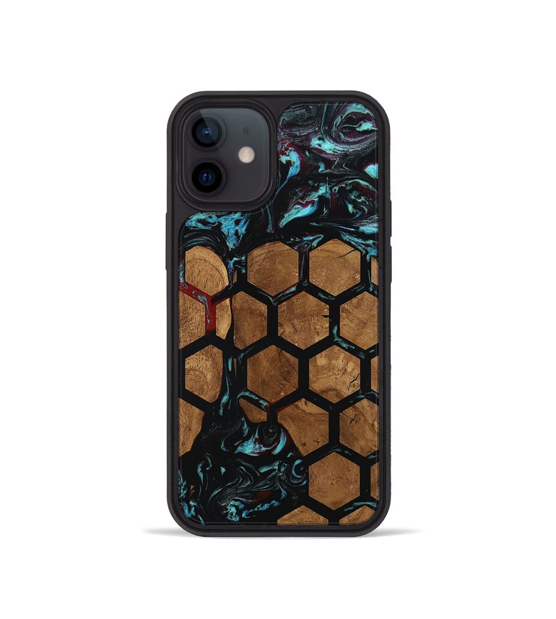 iPhone 12 mini Wood Phone Case - Hakeem (Pattern, 801677)