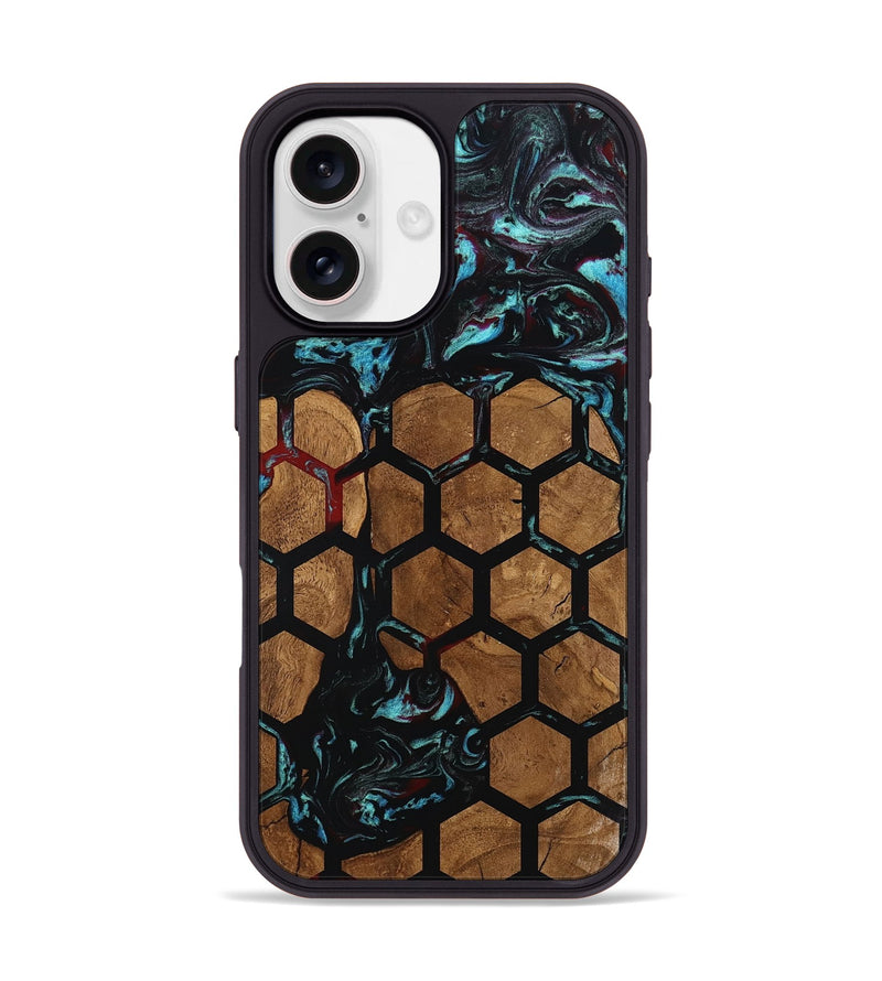iPhone 17 Wood Phone Case - Hakeem (Pattern, 801677)