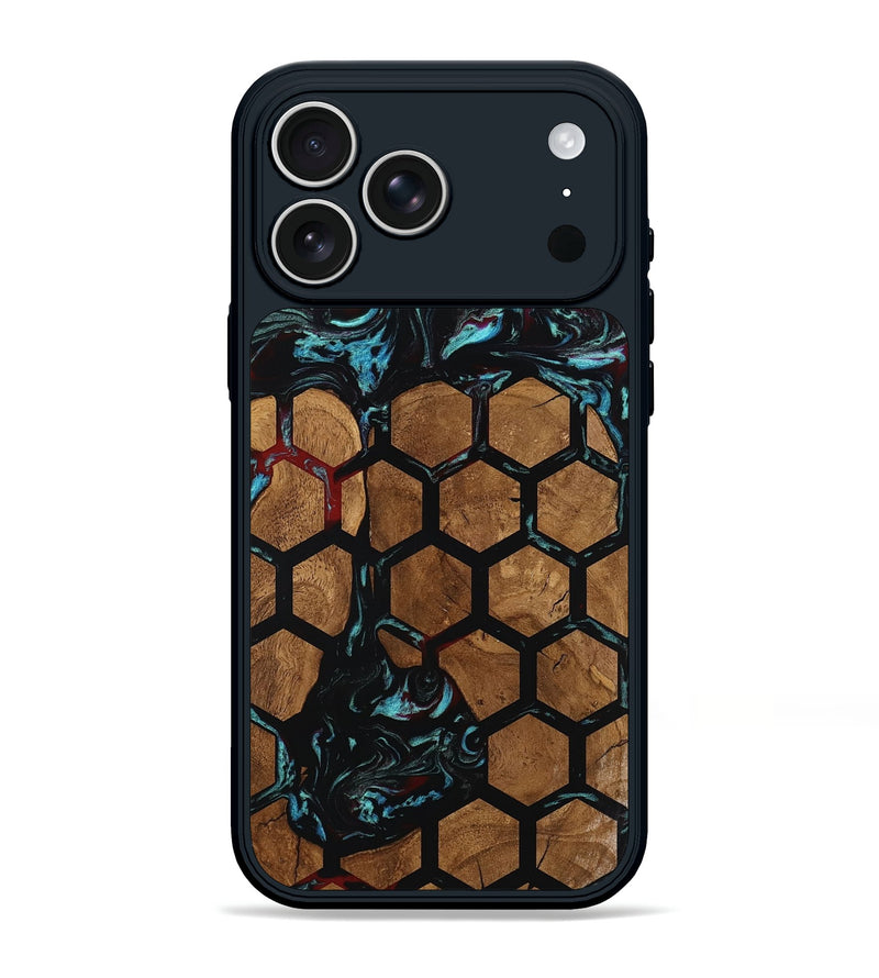 iPhone 17 Pro Max Wood Phone Case - Hakeem (Pattern, 801677)