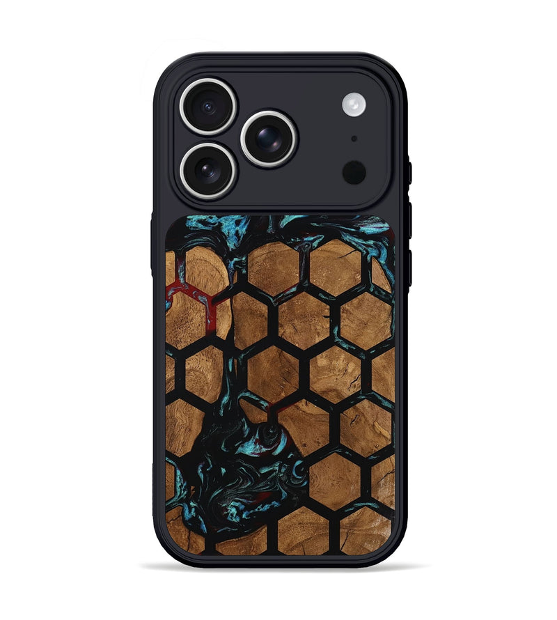 iPhone 17 Pro Wood Phone Case - Hakeem (Pattern, 801677)