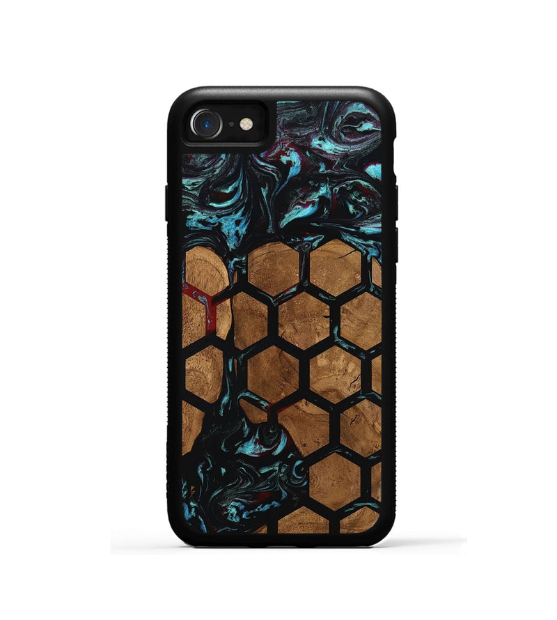 iPhone SE Wood Phone Case - Hakeem (Pattern, 801677)