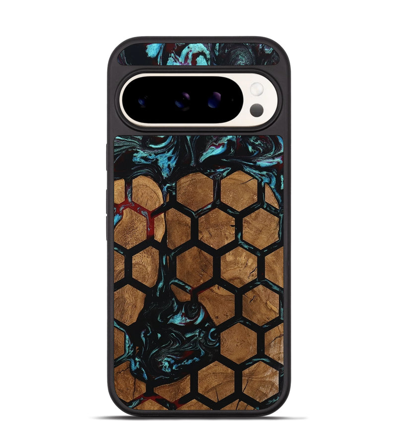 Pixel 9 Pro Wood Phone Case - Hakeem (Pattern, 801677)