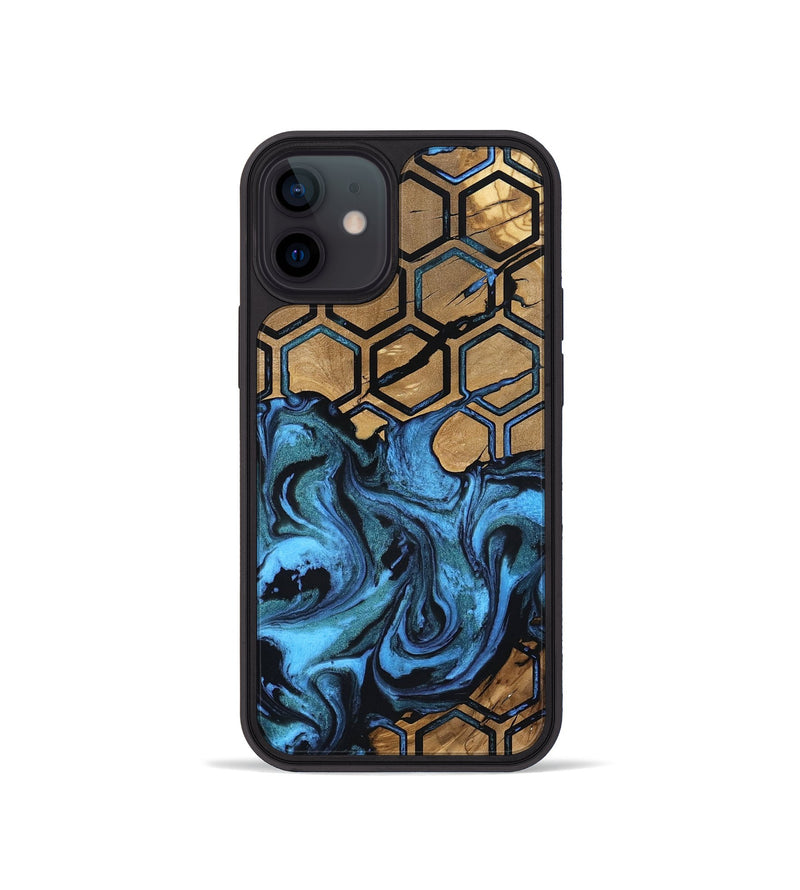 iPhone 12 mini Wood Phone Case - Raiden (Pattern, 801678)