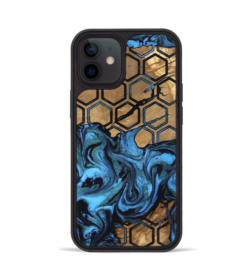 iPhone 12 Wood Phone Case - Raiden (Pattern, 801678)