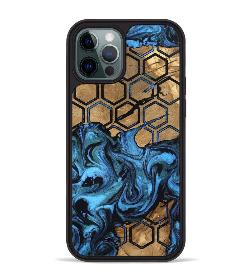 iPhone 12 Pro Max Wood Phone Case - Raiden (Pattern, 801678)