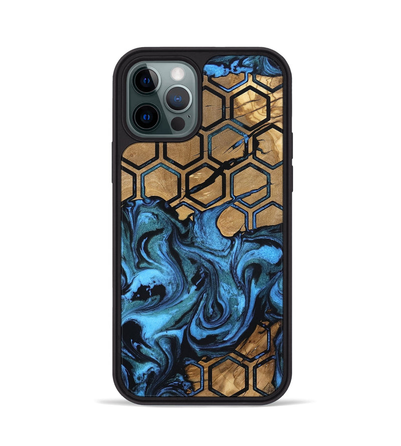 iPhone 12 Pro Wood Phone Case - Raiden (Pattern, 801678)