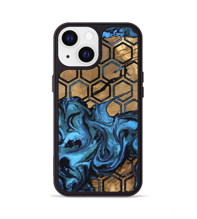 iPhone 13 Wood Phone Case - Raiden (Pattern, 801678)