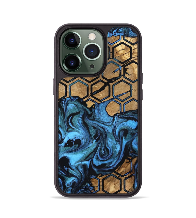 iPhone 13 Pro Wood Phone Case - Raiden (Pattern, 801678)