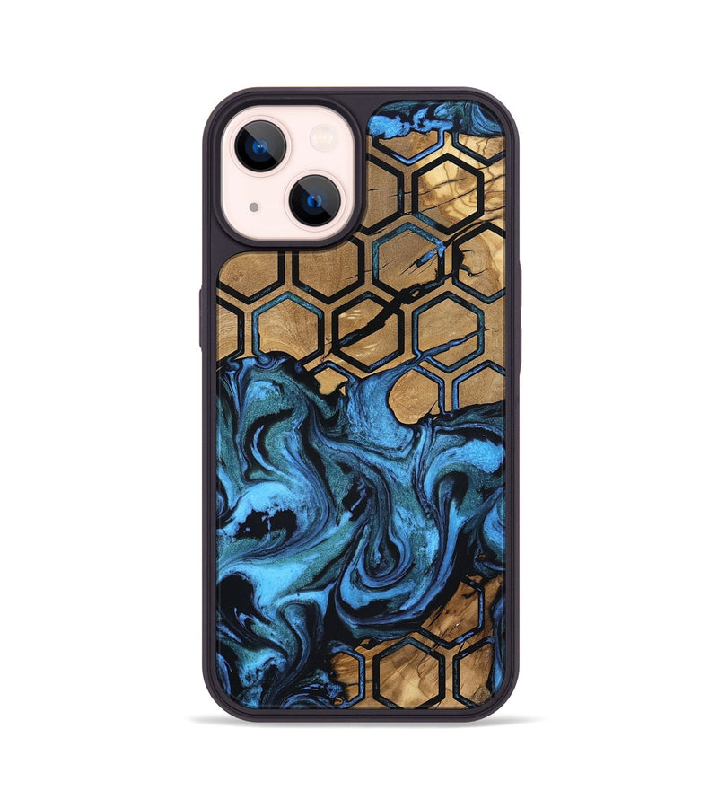 iPhone 14 Wood Phone Case - Raiden (Pattern, 801678)