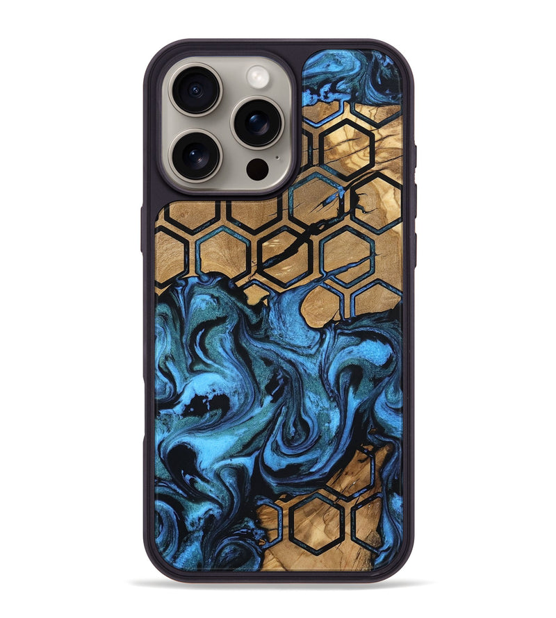 iPhone 16 Pro Max Wood Phone Case - Raiden (Pattern, 801678)