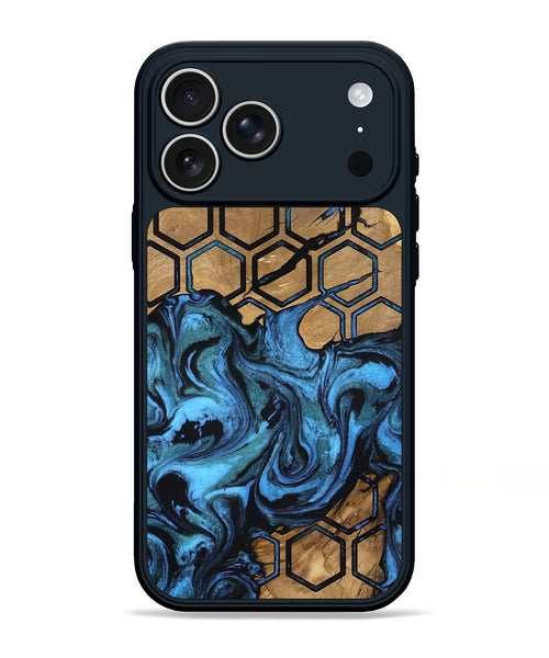 iPhone 17 Pro Max Wood Phone Case - Raiden (Pattern, 801678)