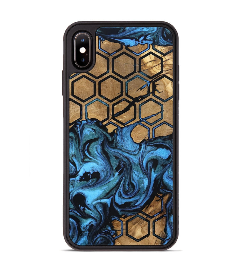 iPhone Xs Max Wood Phone Case - Raiden (Pattern, 801678)