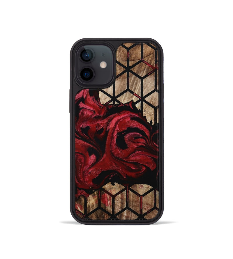 iPhone 12 mini Wood Phone Case - Nigel (Pattern, 801679)