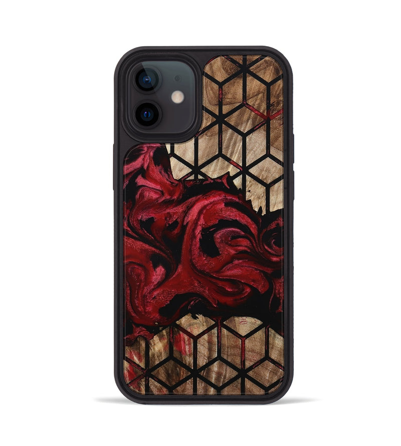 iPhone 12 Wood Phone Case - Nigel (Pattern, 801679)