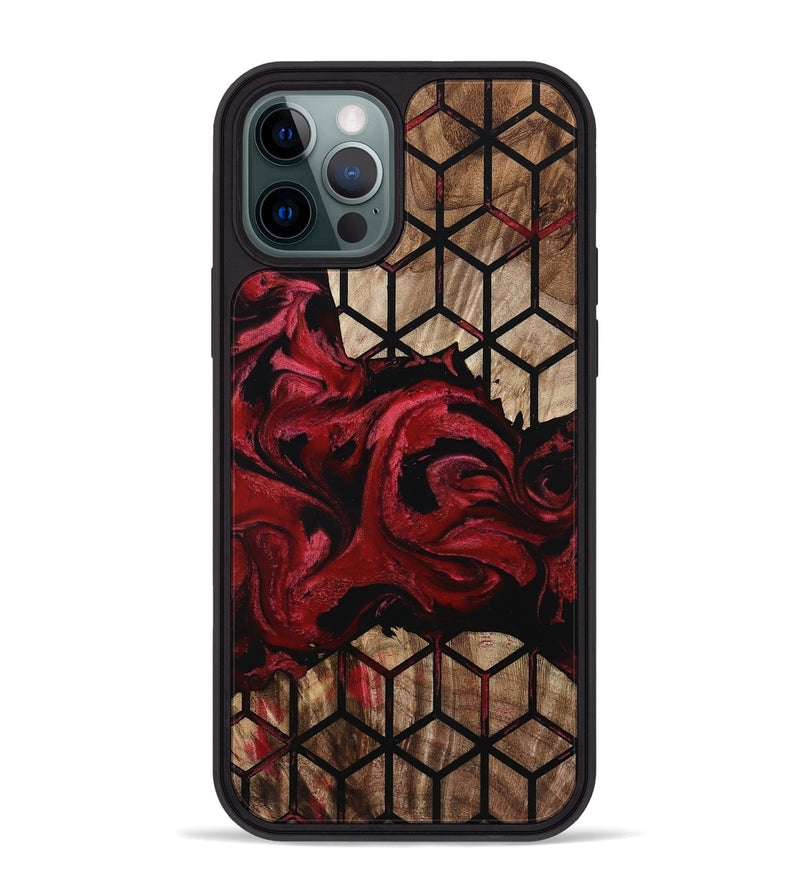 iPhone 12 Pro Max Wood Phone Case - Nigel (Pattern, 801679)