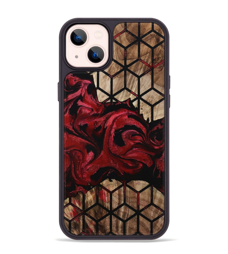 iPhone 14 Plus Wood Phone Case - Nigel (Pattern, 801679)