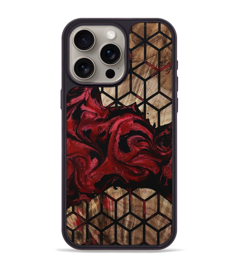 iPhone 15 Pro Max Wood Phone Case - Nigel (Pattern, 801679)