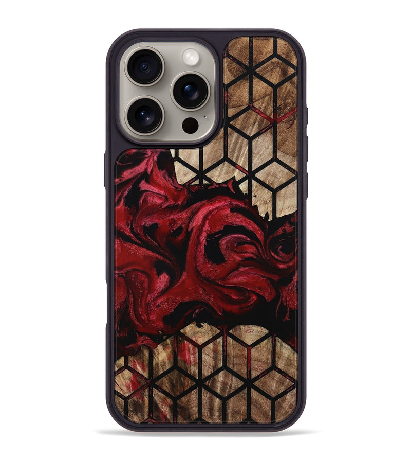 iPhone 16 Pro Max Wood Phone Case - Nigel (Pattern, 801679)